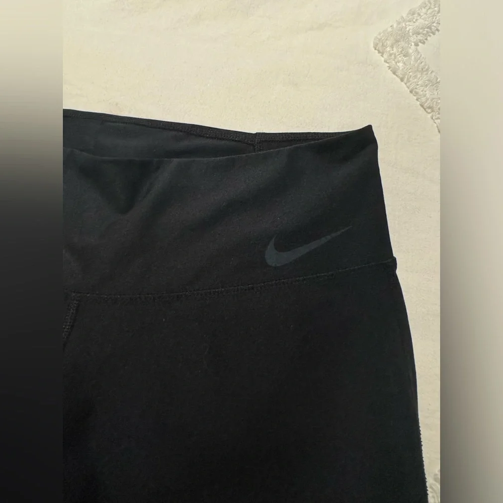 Nike Black Full Length Mid-rise Leggings - Picture 6 of 12